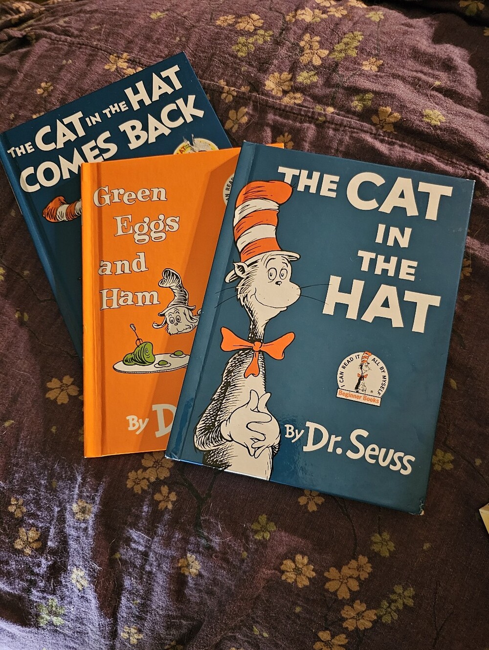 Three Dr. SUESS Books.